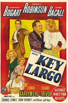 Key Largo (1948) ( FOLYO ) - AFİŞ - POSTER-4130