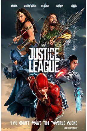 Justice League (2017) 25 ( FOLYO ) - AFİŞ - POSTER-4095