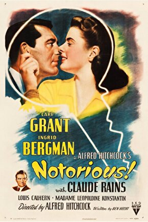 Notorious (1946) 1 ( FOLYO ) - AFİŞ - POSTER-4868