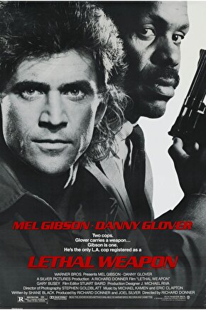 Lethal Weapon (1987) ( FOLYO ) - AFİŞ - POSTER-4319