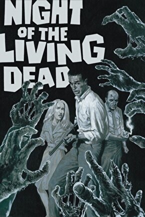 Night of the Living Dead (1968) 2 ( FOLYO ) - AFİŞ - POSTER-4821