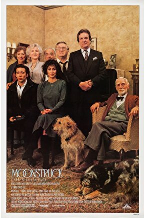 Moonstruck (1987) 1 ( FOLYO ) - AFİŞ - POSTER-4710