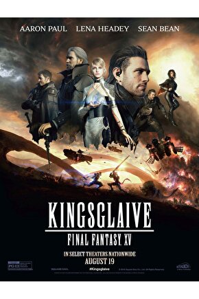 Kingsglaive Final Fantasy XV (2016) 1 ( FOLYO ) - AFİŞ - POSTER-4186