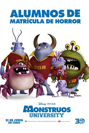 Monsters University (2013) 8 ( FOLYO ) - AFİŞ - POSTER-4688