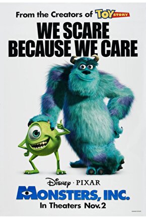 Monsters, Inc. (2001) 2 ( FOLYO ) - AFİŞ - POSTER-4694