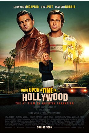 Once Upon a Time in Hollywood (2019) 5 ( FOLYO ) - AFİŞ - POSTER-4907