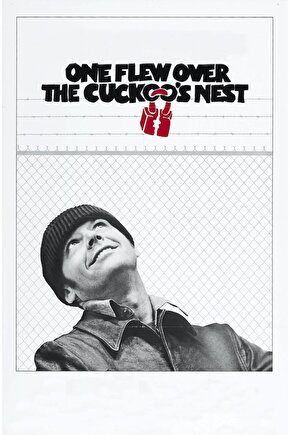 One Flew Over the Cuckoos Nest (1975) 1 ( FOLYO ) - AFİŞ - POSTER-4915