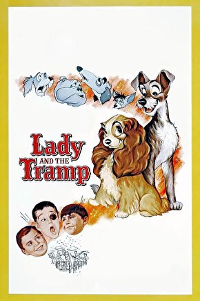 Lady and the Tramp (1955) ( FOLYO ) - AFİŞ - POSTER-4268