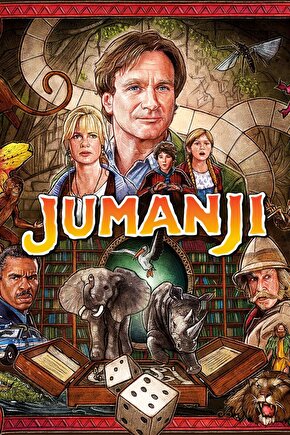 Jumanji (1995) ( FOLYO ) - AFİŞ - POSTER-4019