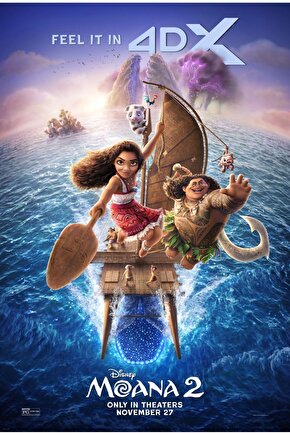 Moana 2 (2024) 0011 ( FOLYO ) - AFİŞ - POSTER-4663