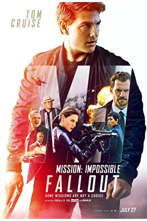 Mission Impossible - Fallout (2018) 2 ( FOLYO ) - AFİŞ - POSTER-4633