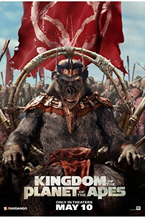 Kingdom of the Planet of the Apes (2024) 0003 ( FOLYO ) - AFİŞ - POSTER-4178