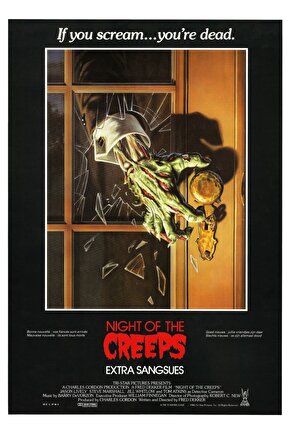 Night of the Creeps (1986) 1 ( FOLYO ) - AFİŞ - POSTER-4818