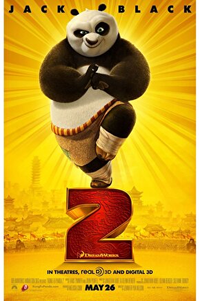 Kung Fu Panda 2 (2011) 2 ( FOLYO ) - AFİŞ - POSTER-4228