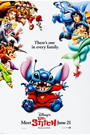 Lilo & Stitch (2002) ( FOLYO ) - AFİŞ - POSTER-4334