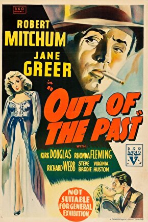 Out of the Past (1947) 1 ( FOLYO ) - AFİŞ - POSTER-4947