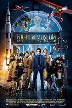 Night at the Museum Battle of the Smithsonian (2009) 1 ( FOLYO ) - AFİŞ - POSTER-4809