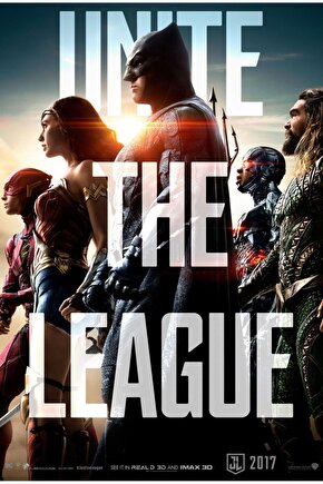 Justice League (2017) 33 ( FOLYO ) - AFİŞ - POSTER-4103