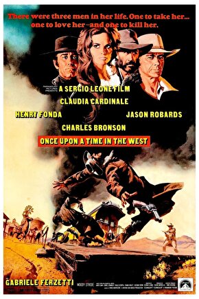 Once Upon a Time in the West (1968) 0001 ( FOLYO ) - AFİŞ - POSTER-4912