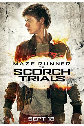 Maze Runner The Scorch Trials (2015) 1 ( FOLYO ) - AFİŞ - POSTER-4524