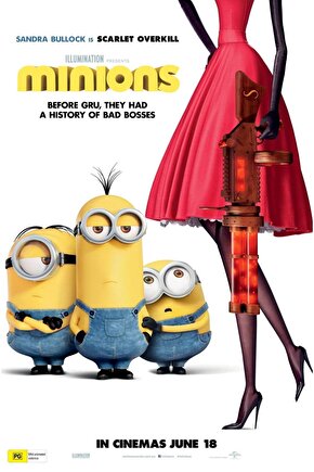 Minions (2015) 2 ( FOLYO ) - AFİŞ - POSTER-4609