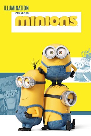 Minions (2015) 3 ( FOLYO ) - AFİŞ - POSTER-4610