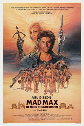 Mad Max Beyond Thunderdome (1985) ( FOLYO ) - AFİŞ - POSTER-4426