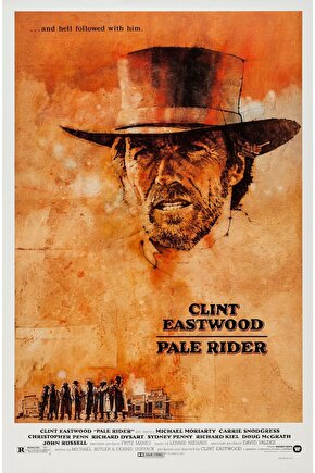 Pale Rider (1985) ( FOLYO ) - AFİŞ - POSTER-4965