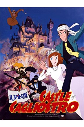 Lupin the Third The Castle of Cagliostro (1979) ( FOLYO ) - AFİŞ - POSTER-4411