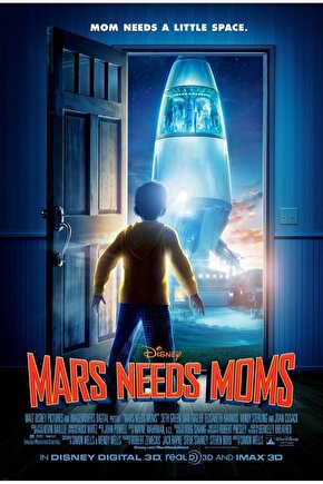 Mars Needs Moms (2011) ( FOLYO ) - AFİŞ - POSTER-4501