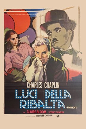 Limelight (1952) 1 ( FOLYO ) - AFİŞ - POSTER-4345