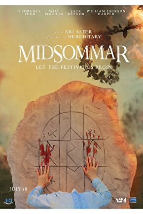 Midsommar (2019) 3 ( FOLYO ) - AFİŞ - POSTER-4597