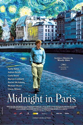 Midnight in Paris (2011) 1 ( FOLYO ) - AFİŞ - POSTER-4591