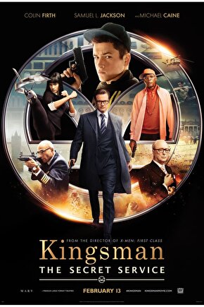 Kingsman The Secret Service (2015) ( FOLYO ) - AFİŞ - POSTER-4188