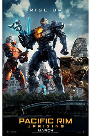 Pacific Rim Uprising (2018) 12 ( FOLYO ) - AFİŞ - POSTER-4961