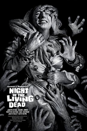 Night of the Living Dead (1968) 3 ( FOLYO ) - AFİŞ - POSTER-4822