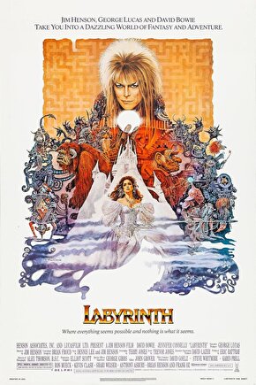 Labyrinth (1986) ( FOLYO ) - AFİŞ - POSTER-4266