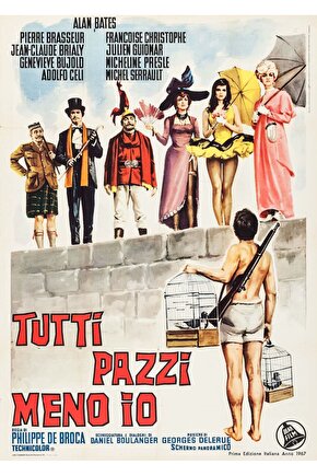 King of Hearts (1967) ( FOLYO ) - AFİŞ - POSTER-4169