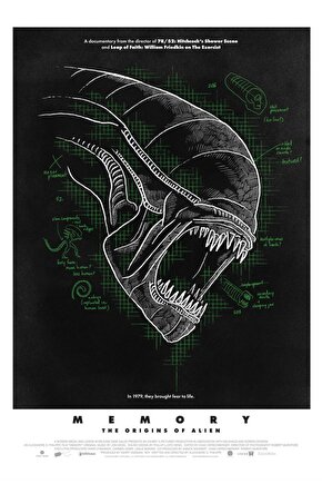 Memory The Origins of Alien (2019) ( FOLYO ) - AFİŞ - POSTER-4560