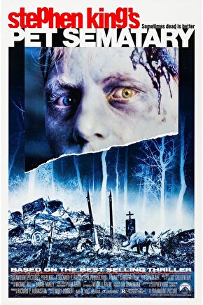 Pet Sematary (1989) ( FOLYO ) - AFİŞ - POSTER-5013