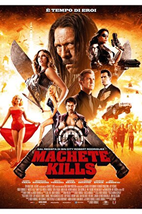 Machete Kills (2013) 11 ( FOLYO ) - AFİŞ - POSTER-4417