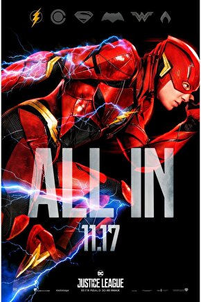 Justice League (2017) ( FOLYO ) - AFİŞ - POSTER-4070