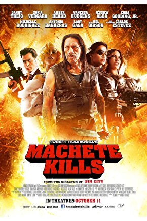 Machete Kills (2013) 8 ( FOLYO ) - AFİŞ - POSTER-4416