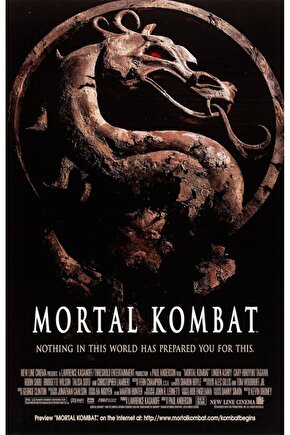 Mortal Kombat (1995) 1 ( FOLYO ) - AFİŞ - POSTER-4715