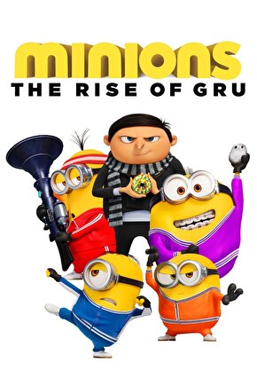 Minions The Rise of Gru (2022) 5 ( FOLYO ) - AFİŞ - POSTER-4616