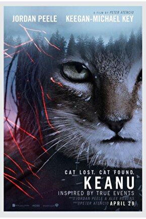 Keanu (2016) 4 ( FOLYO ) - AFİŞ - POSTER-4128