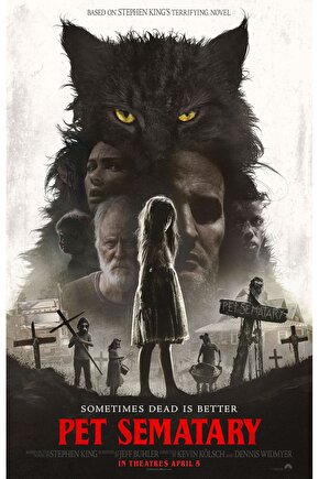 Pet Sematary (2019) 1 ( FOLYO ) - AFİŞ - POSTER-5016