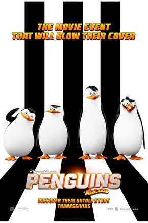 Penguins of Madagascar (2014) 6 ( FOLYO ) - AFİŞ - POSTER-5003