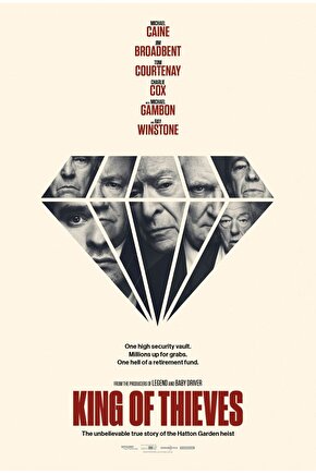 King of Thieves (2018) ( FOLYO ) - AFİŞ - POSTER-4171