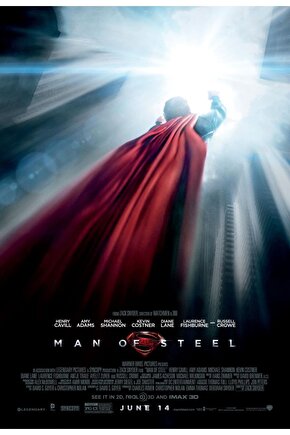 Man of Steel (2013) 6 ( FOLYO ) - AFİŞ - POSTER-4482